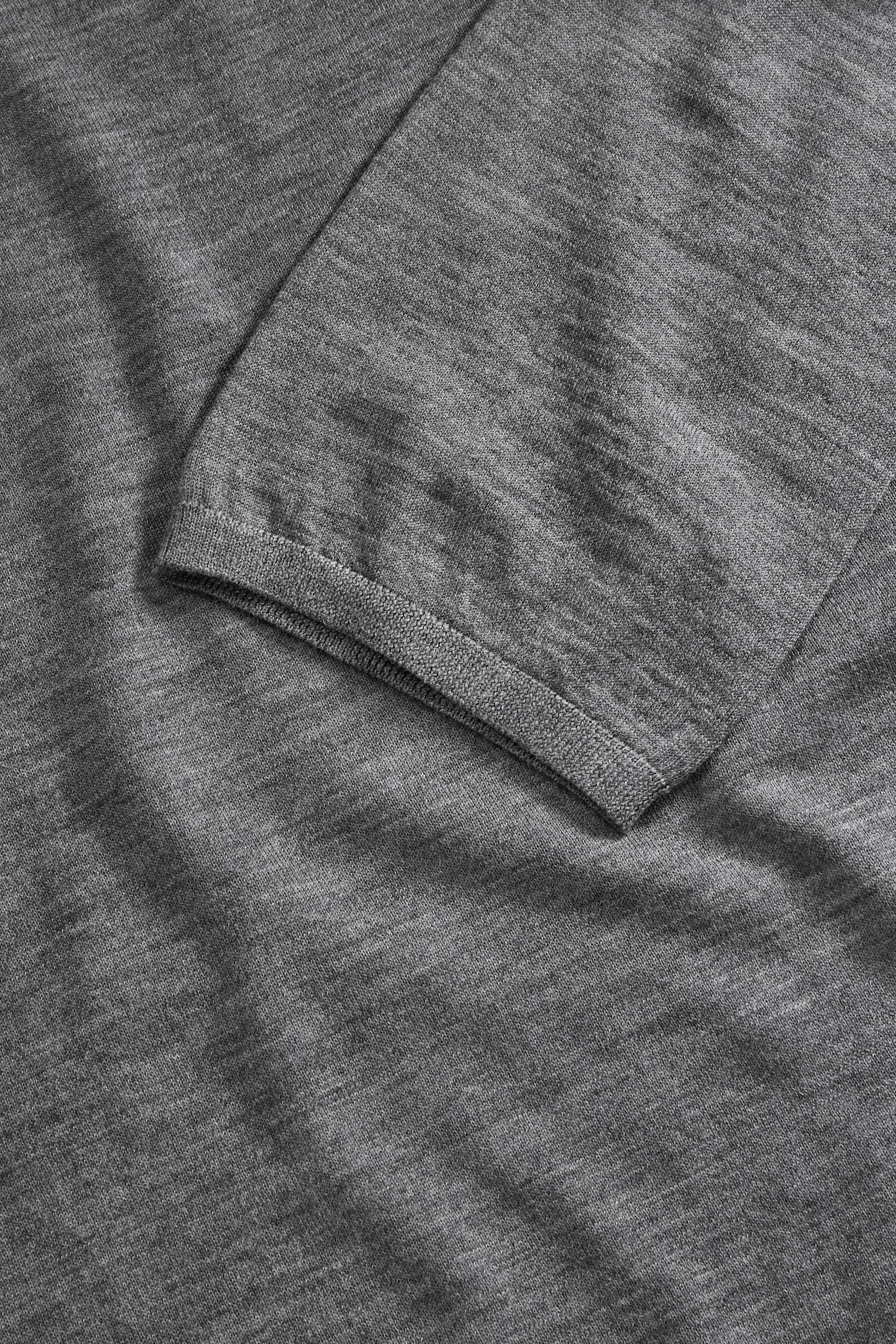 Skall Studio Amethyst boatneck blouse Blouse Grey melange